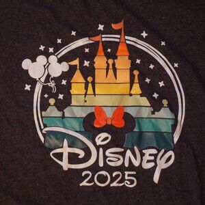 2025 DISNEY T-Shirt Black M
